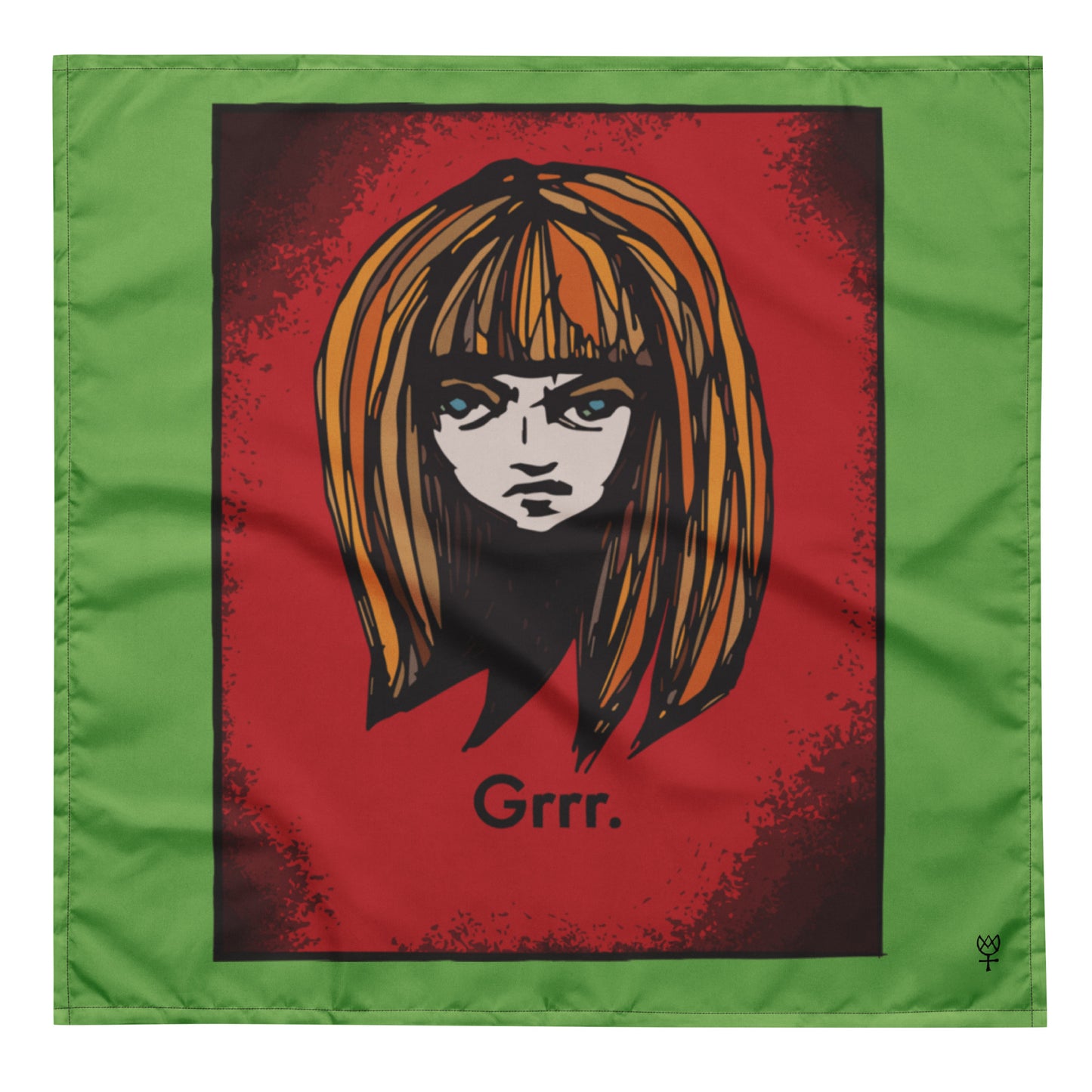 Grumpy Girl Bandana Scarf