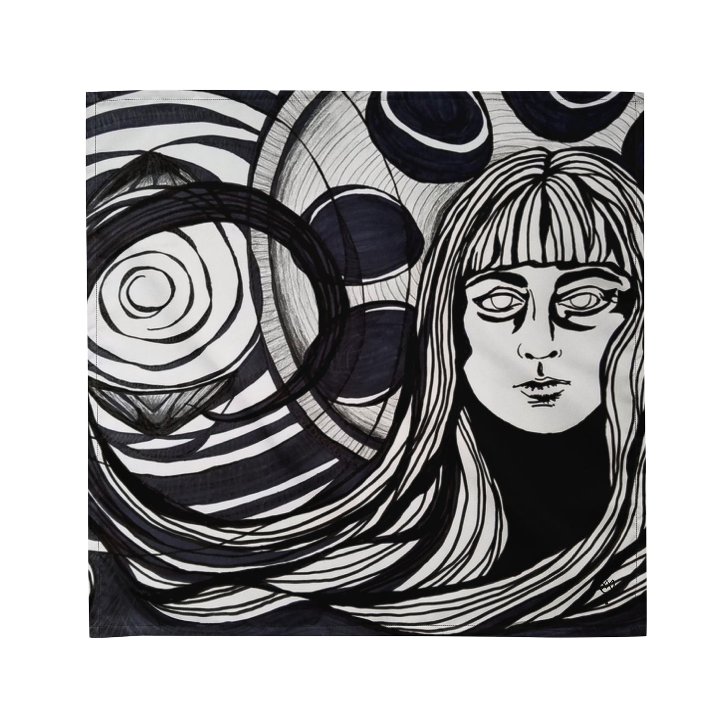 The Hermit Bandana Scarf