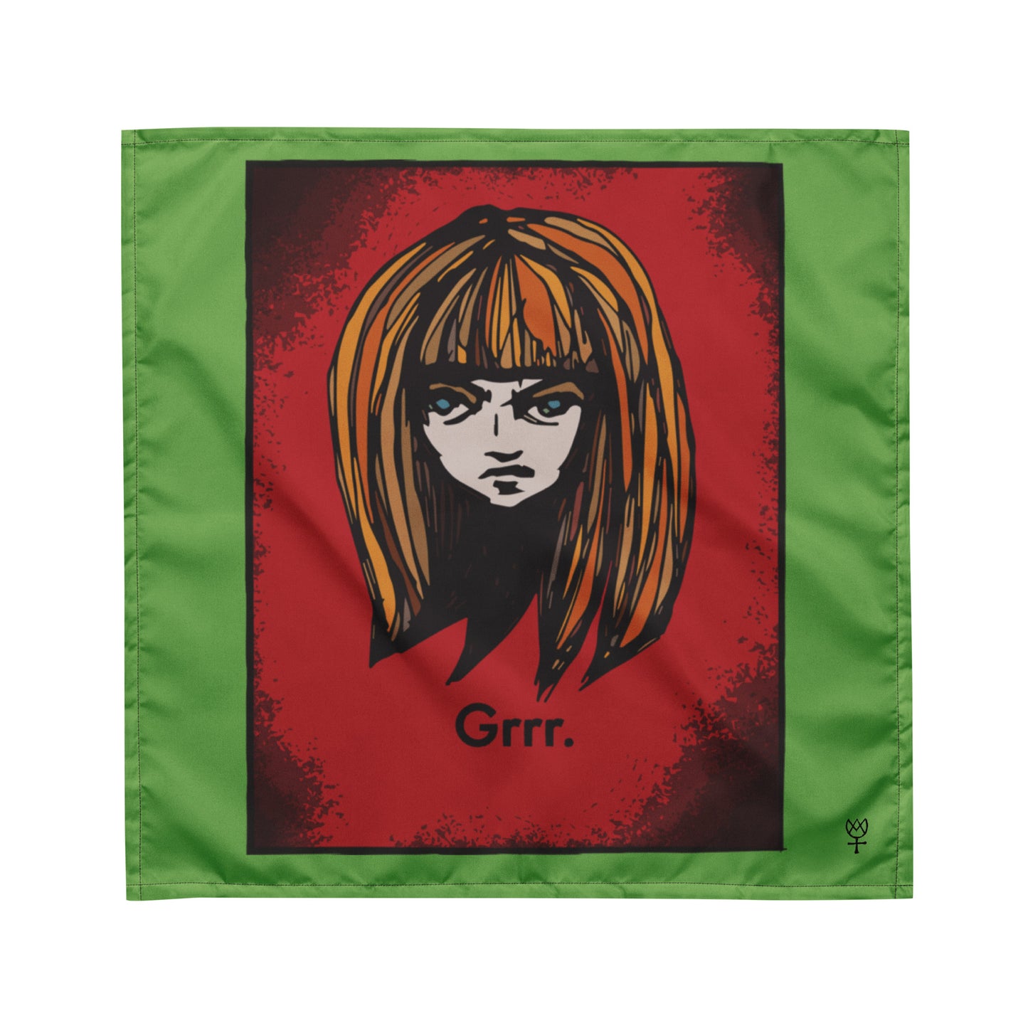 Grumpy Girl Bandana Scarf