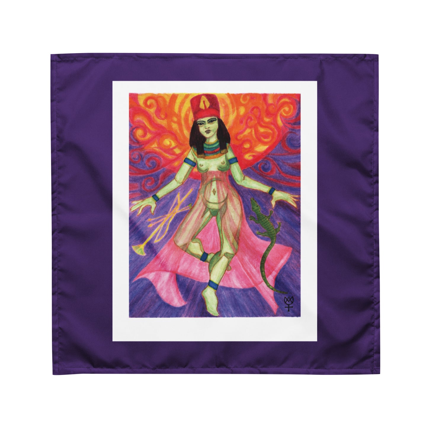 Neith Opener of the Ways Bandana Scarf