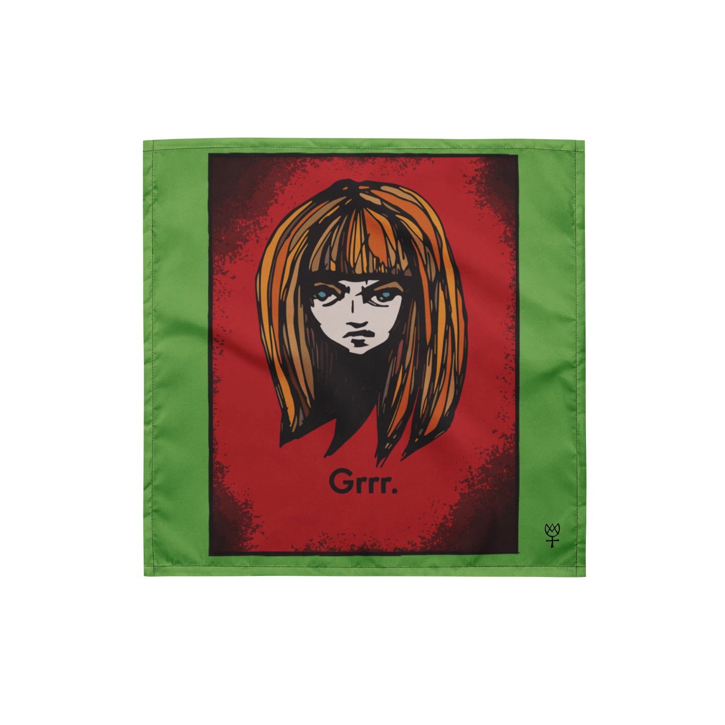 Grumpy Girl Bandana Scarf
