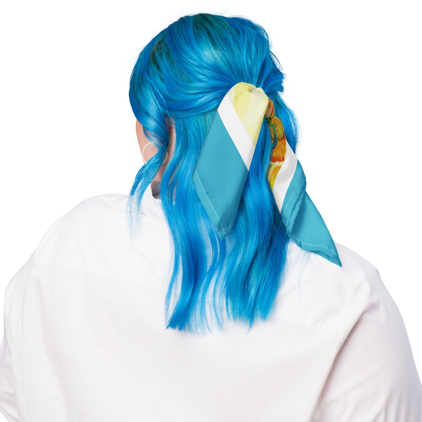 Berehynia with Sunflower Seeds Bandana Scarf