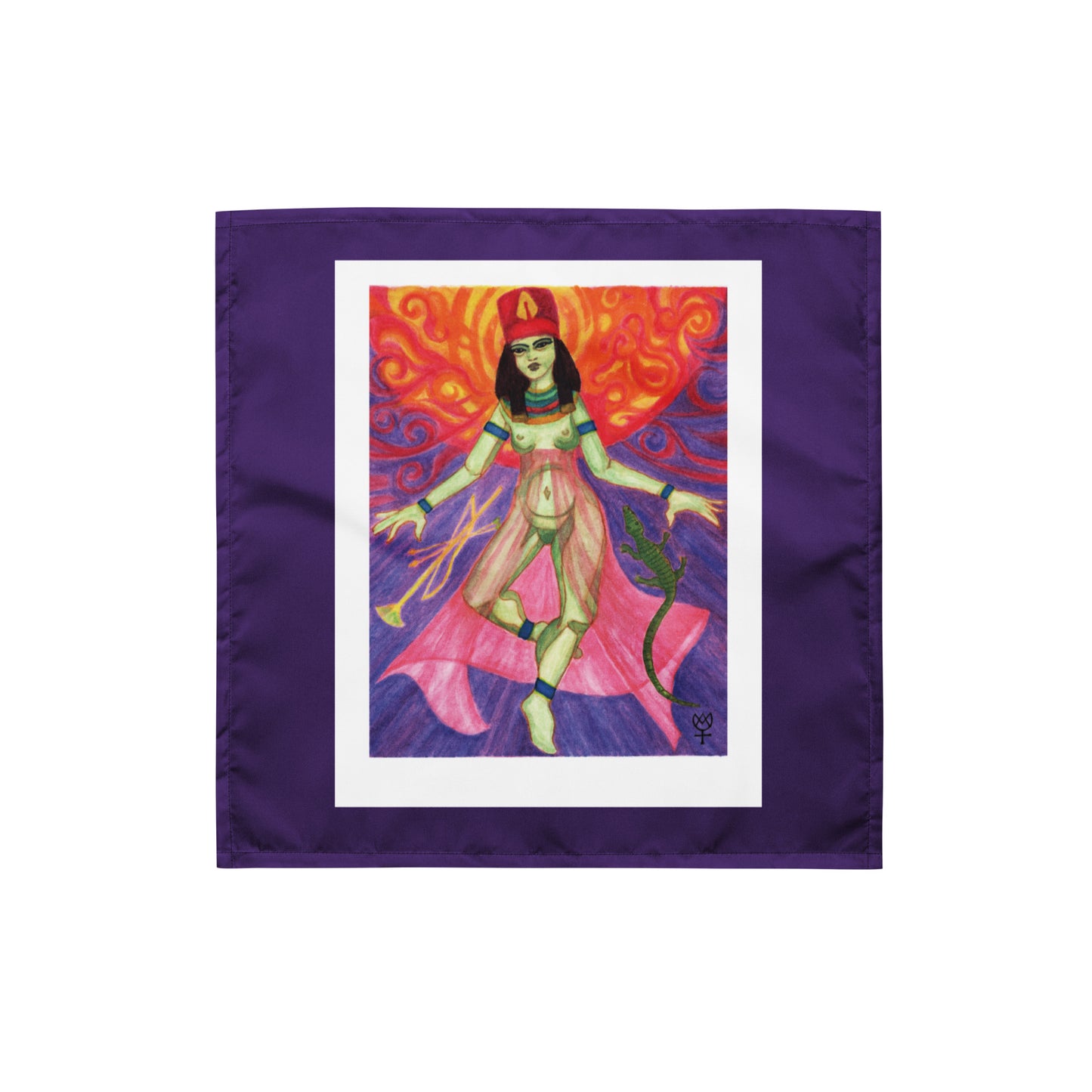 Neith Opener of the Ways Bandana Scarf