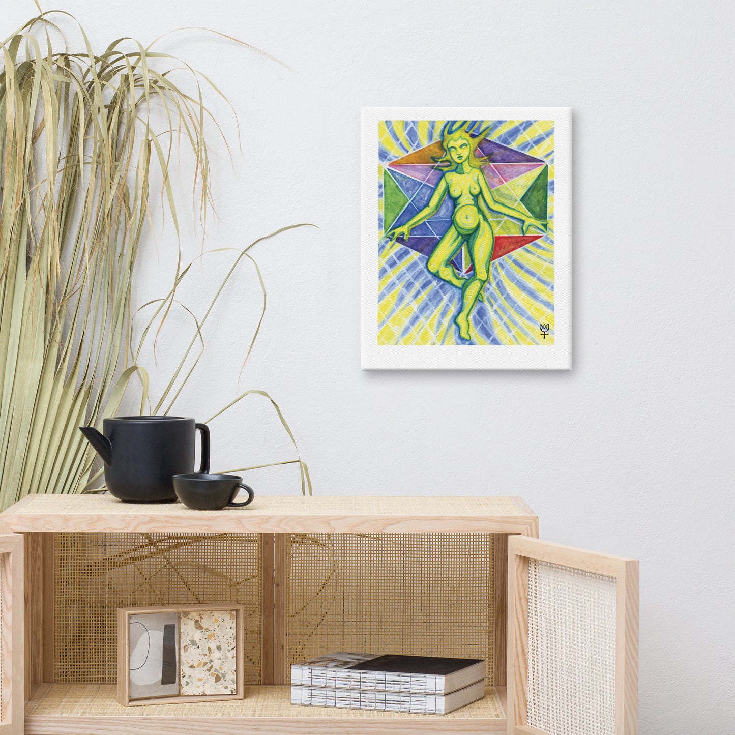 Theia Goddess of Light Canvas Print