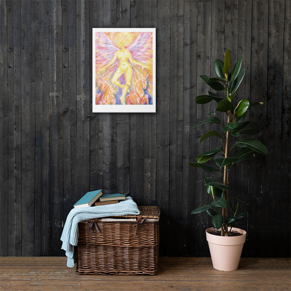 Eos Goddess of the Dawn Canvas Print