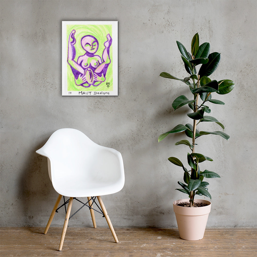 Sheela na Gig 14 Canvas Print