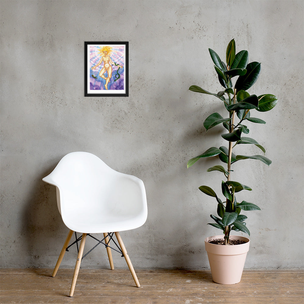 Sirona Framed Poster