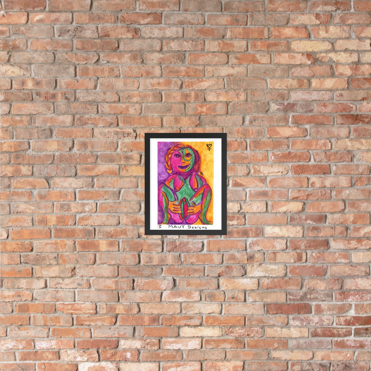 Sheela na Gig 5 Framed Poster