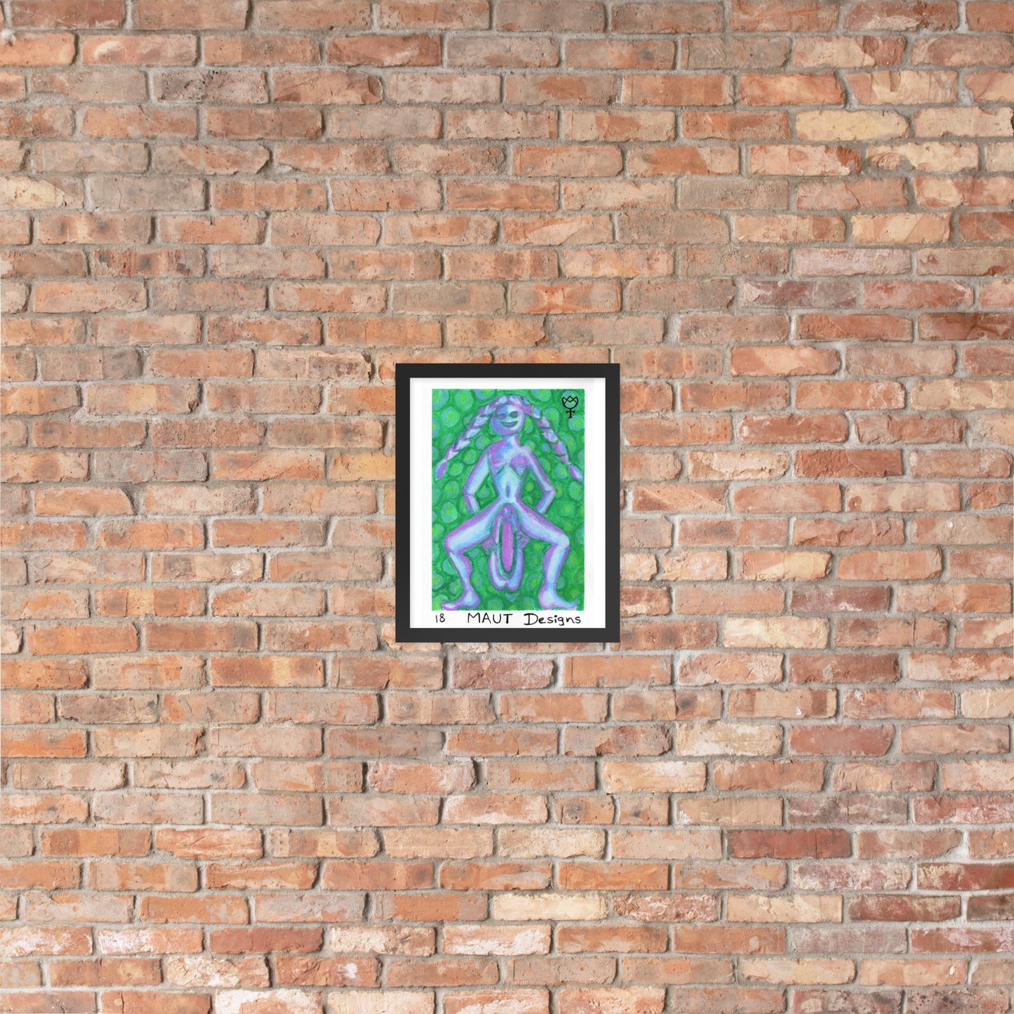 Sheela na Gig 18 Framed Poster