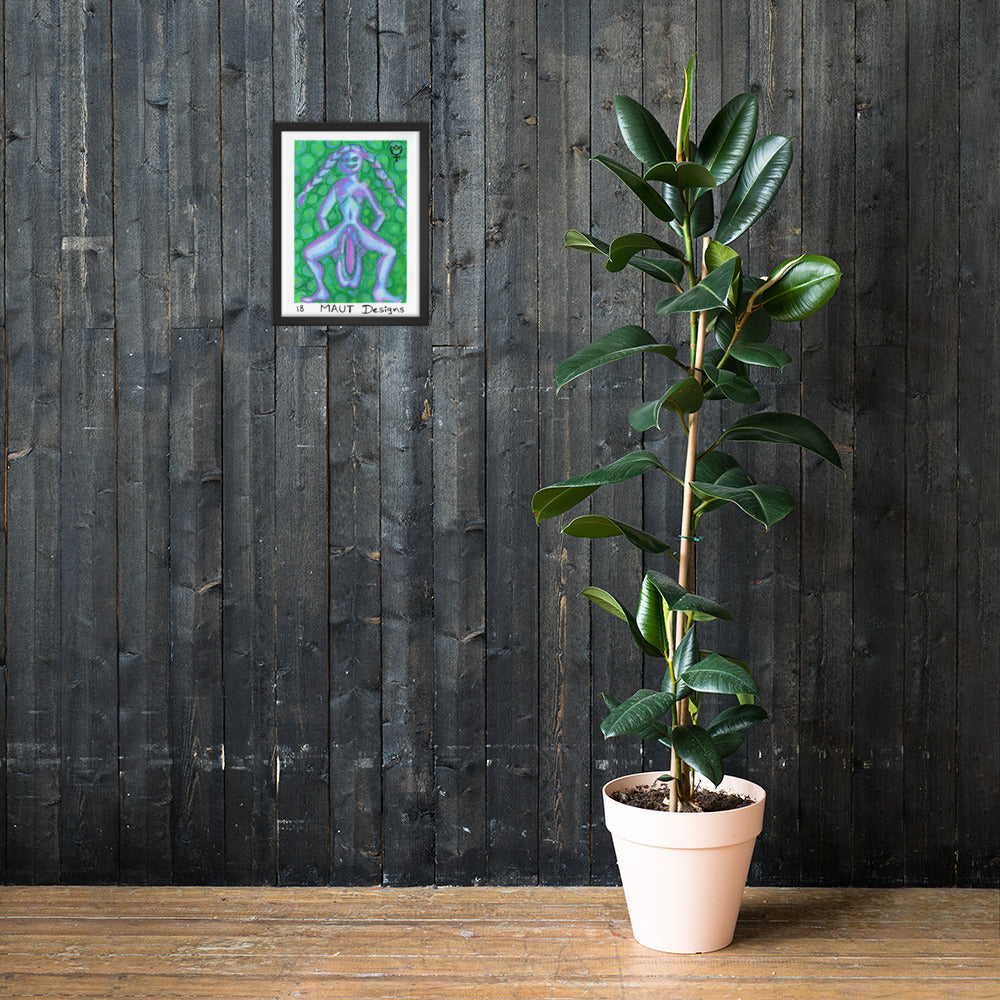 Sheela na Gig 18 Framed Poster