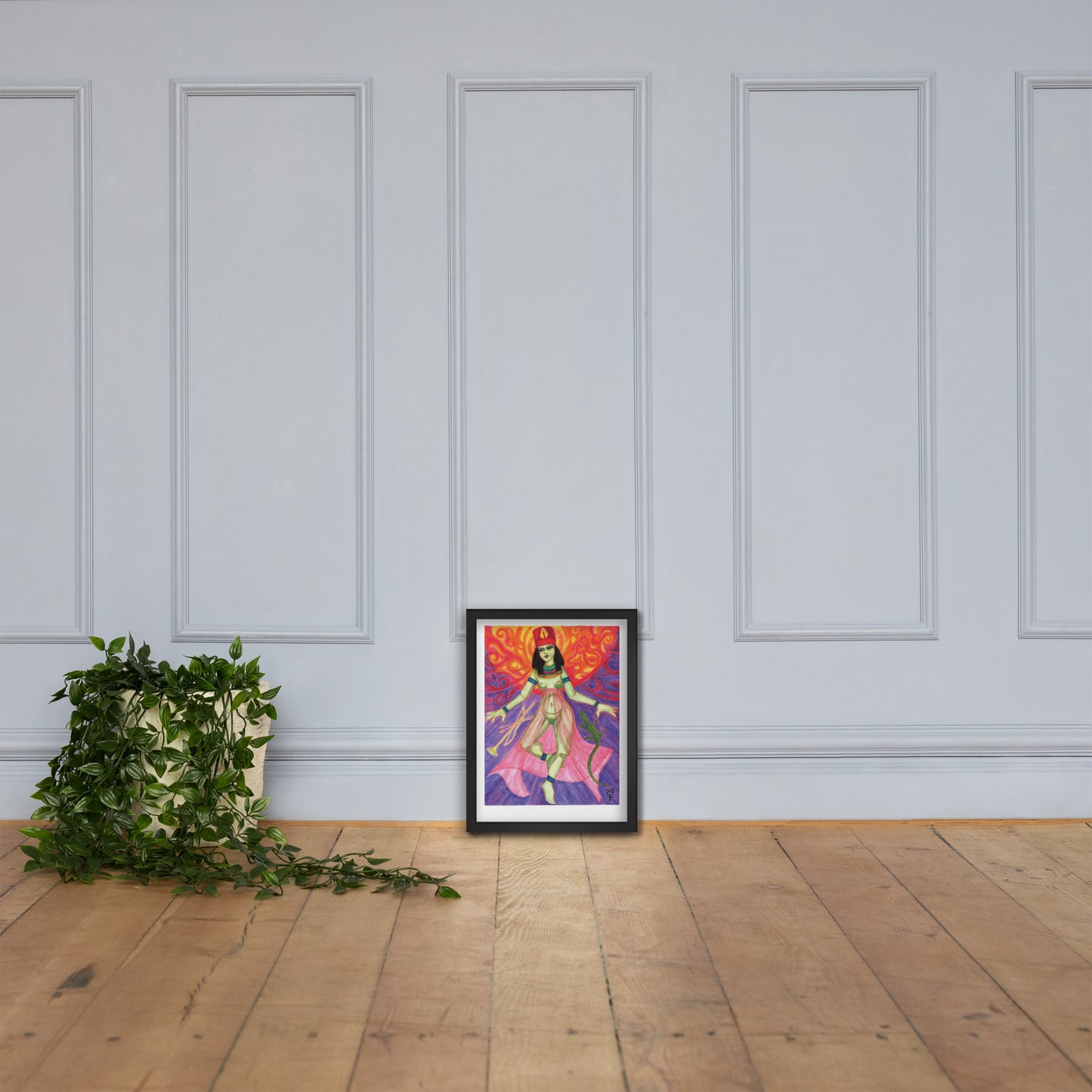 Neith Opener of the Ways Framed Poster