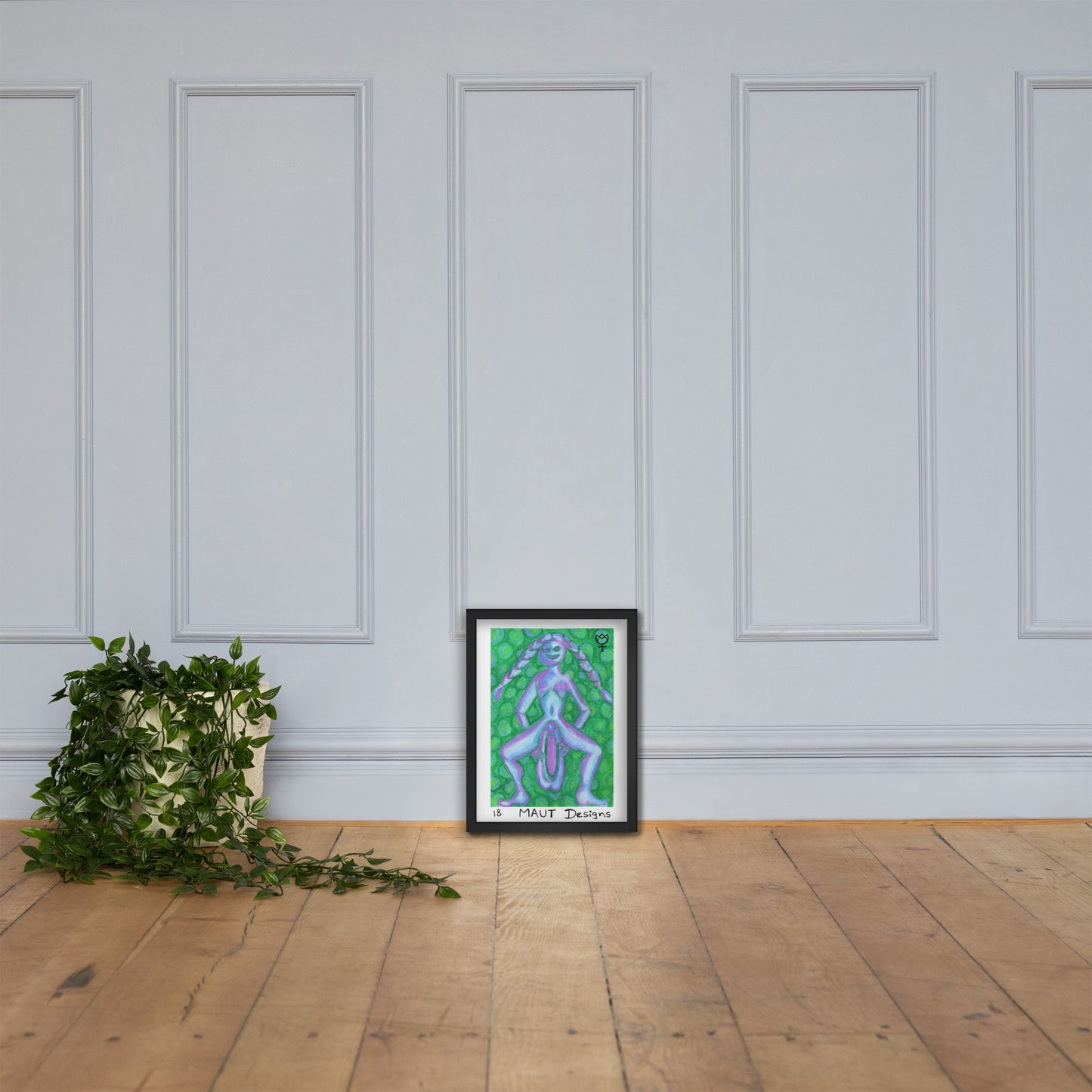 Sheela na Gig 18 Framed Poster