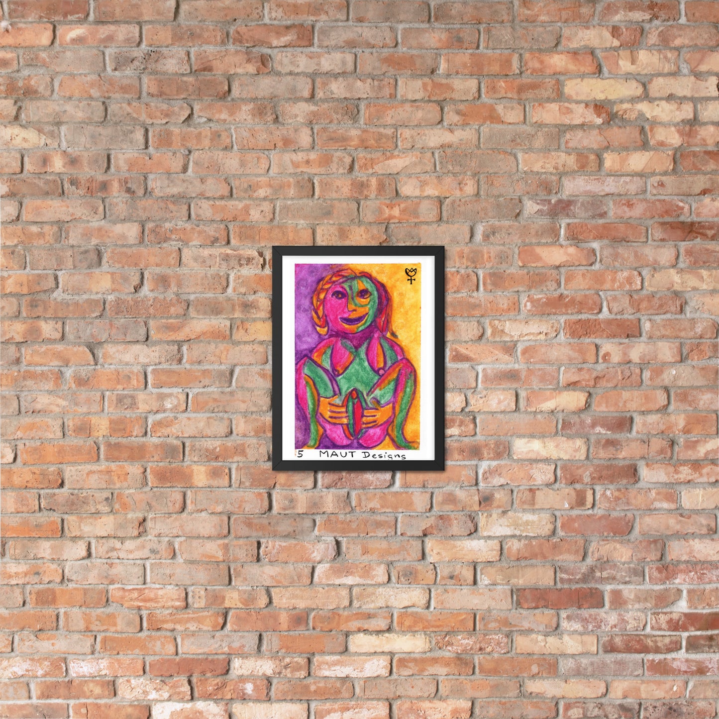 Sheela na Gig 5 Framed Poster