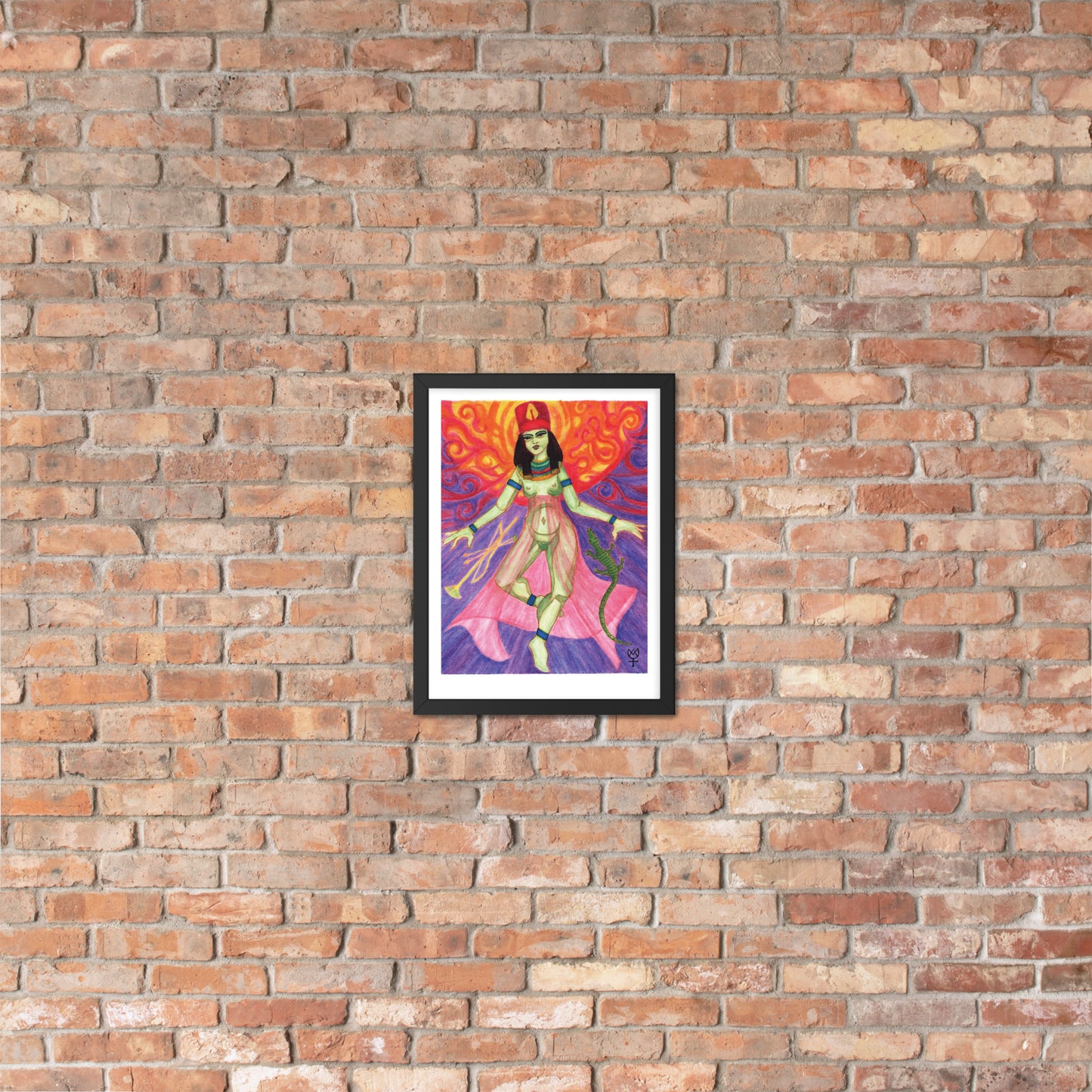 Neith Opener of the Ways Framed Poster