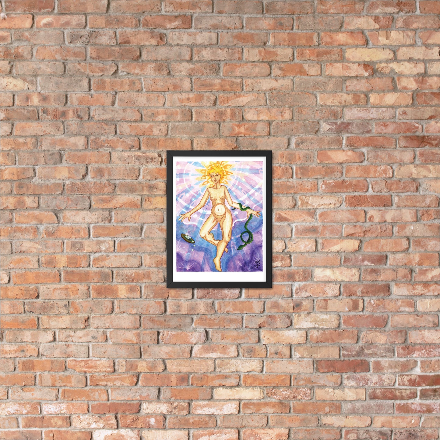 Sirona Framed Poster