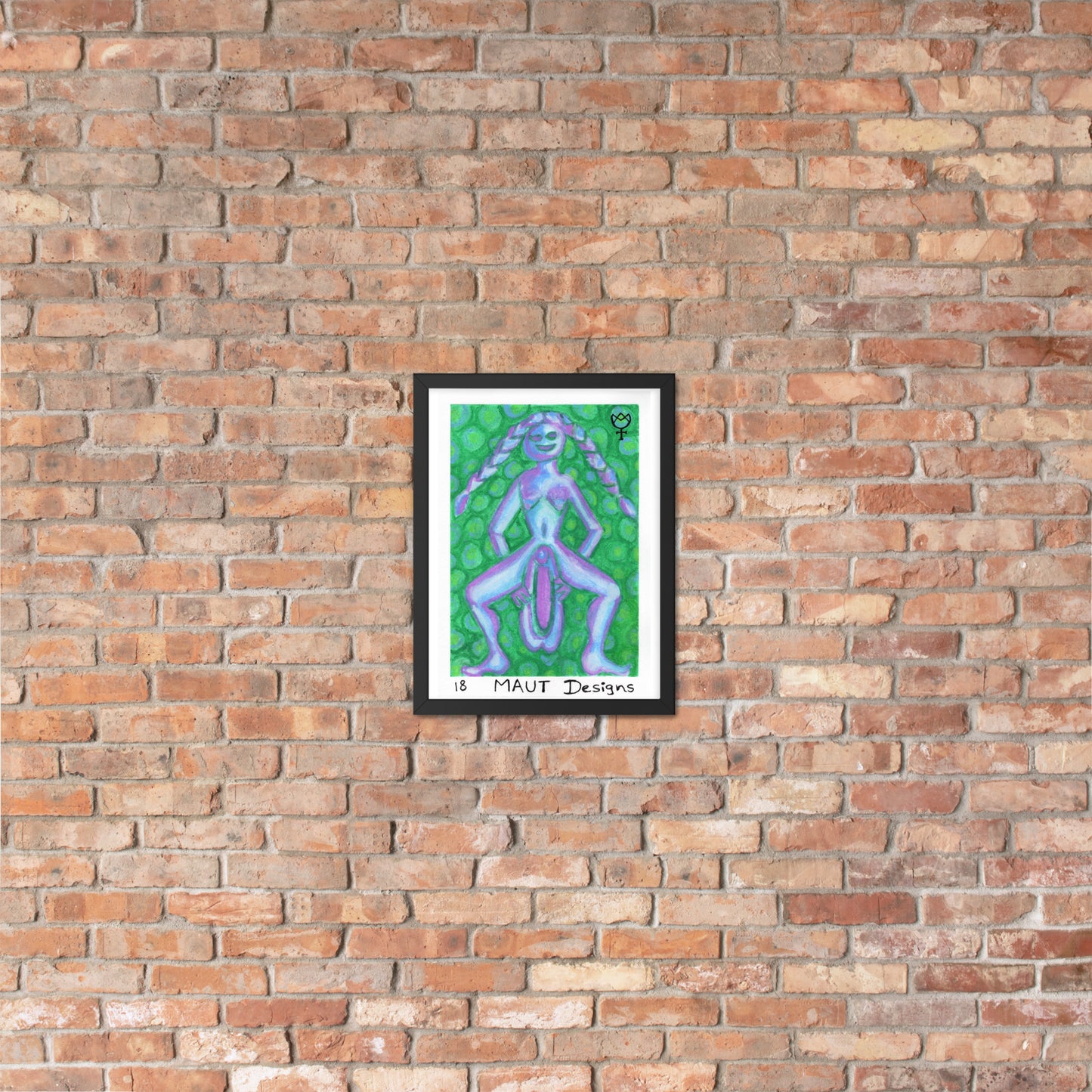 Sheela na Gig 18 Framed Poster