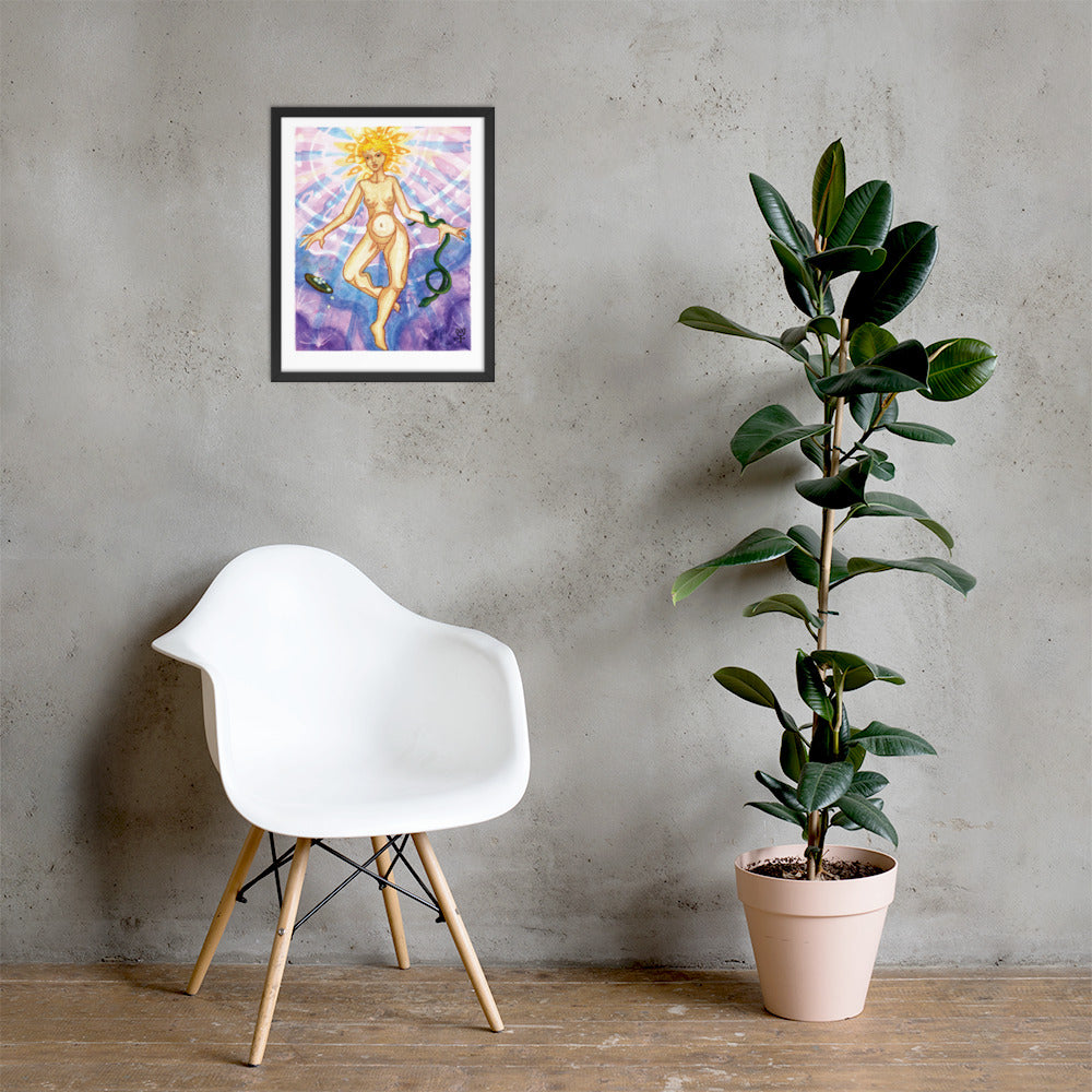 Sirona Framed Poster