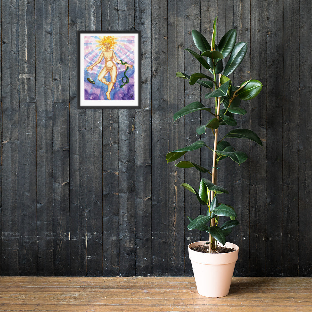 Sirona Framed Poster