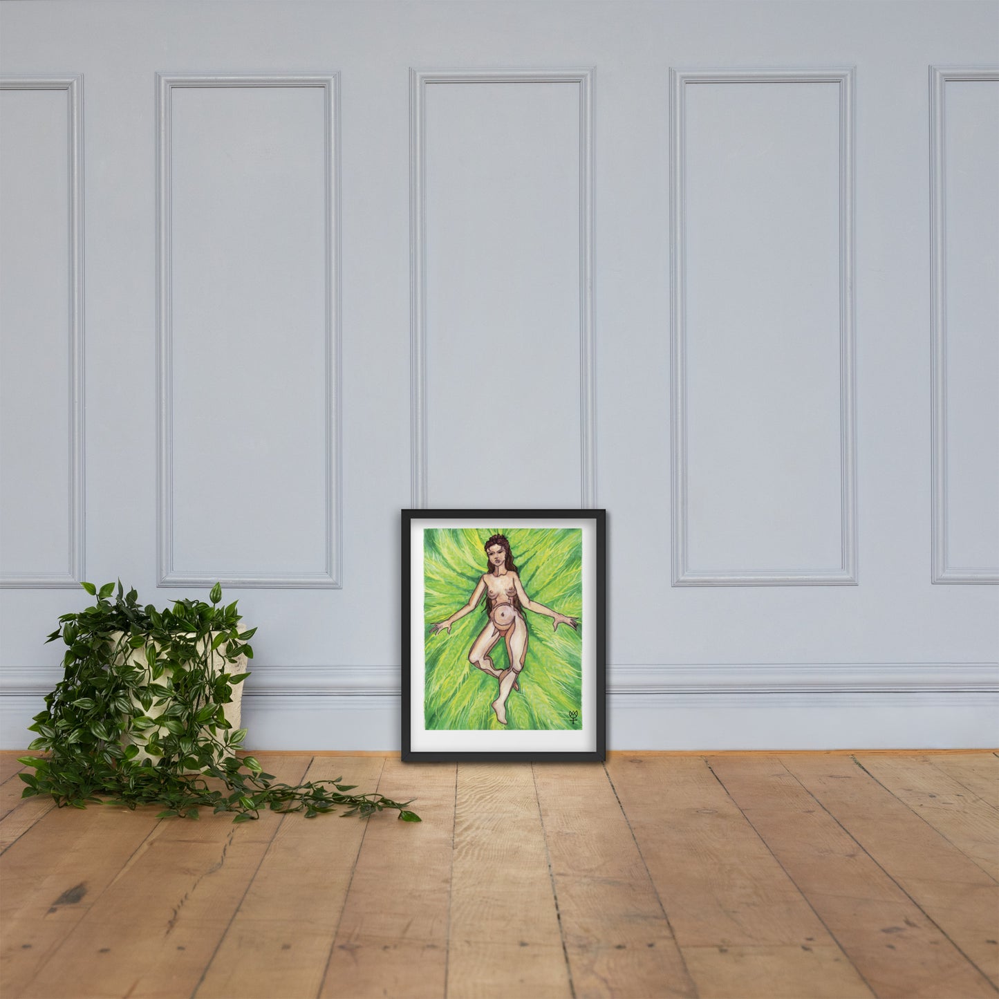 Demeter Chloë Framed Poster