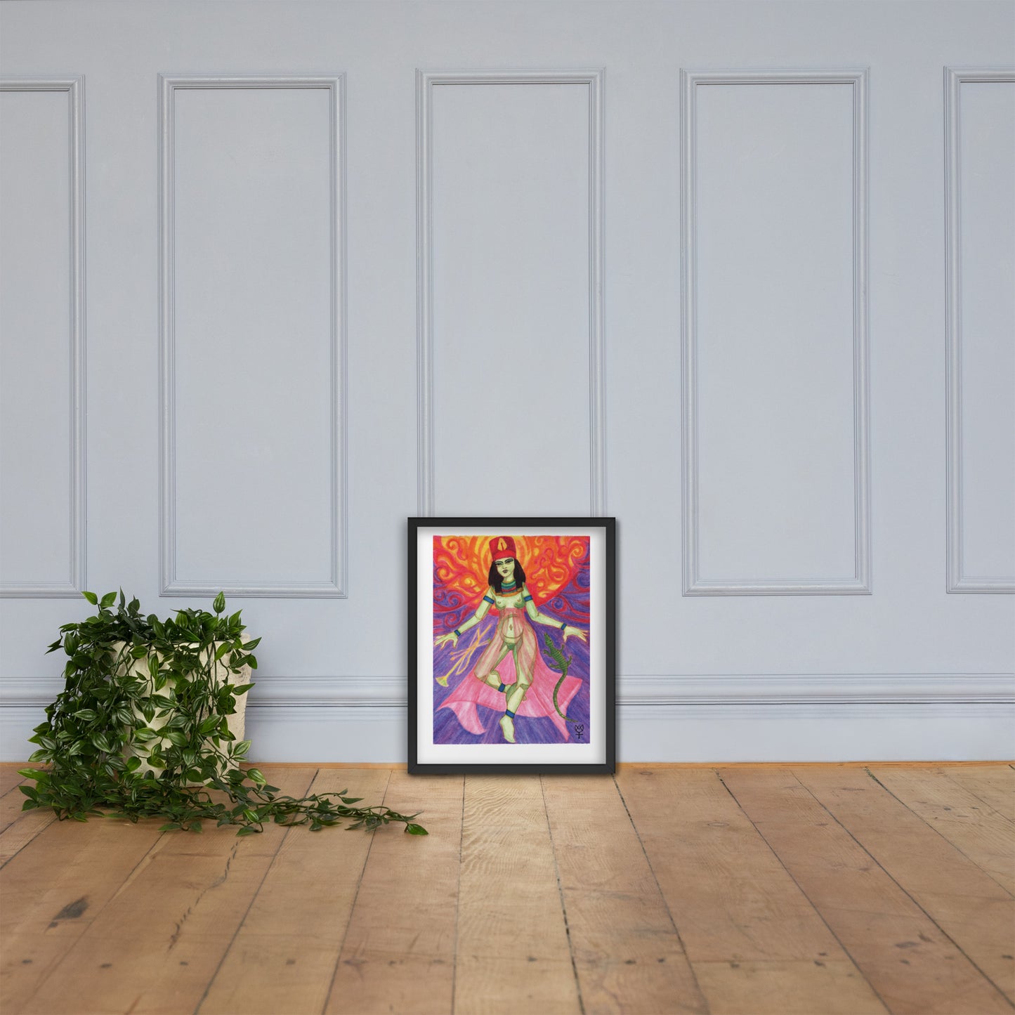 Neith Opener of the Ways Framed Poster
