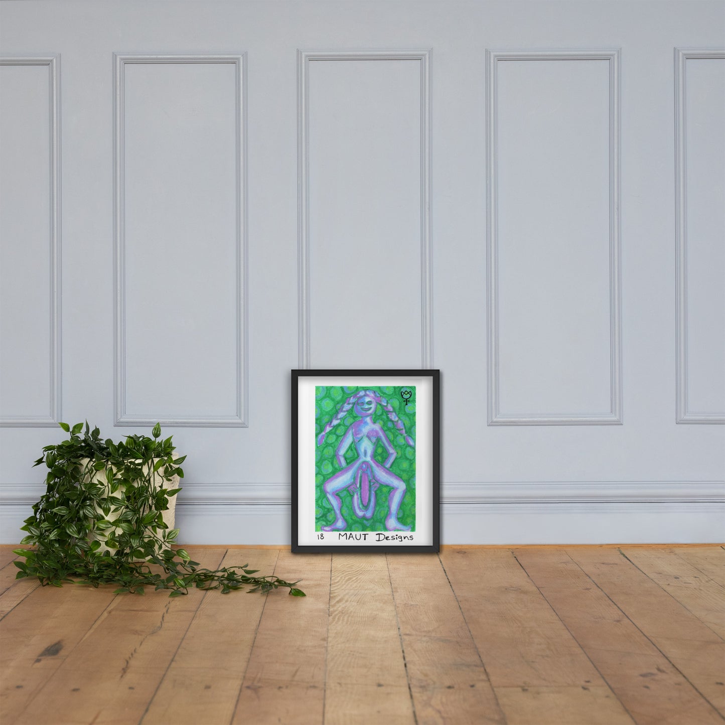 Sheela na Gig 18 Framed Poster