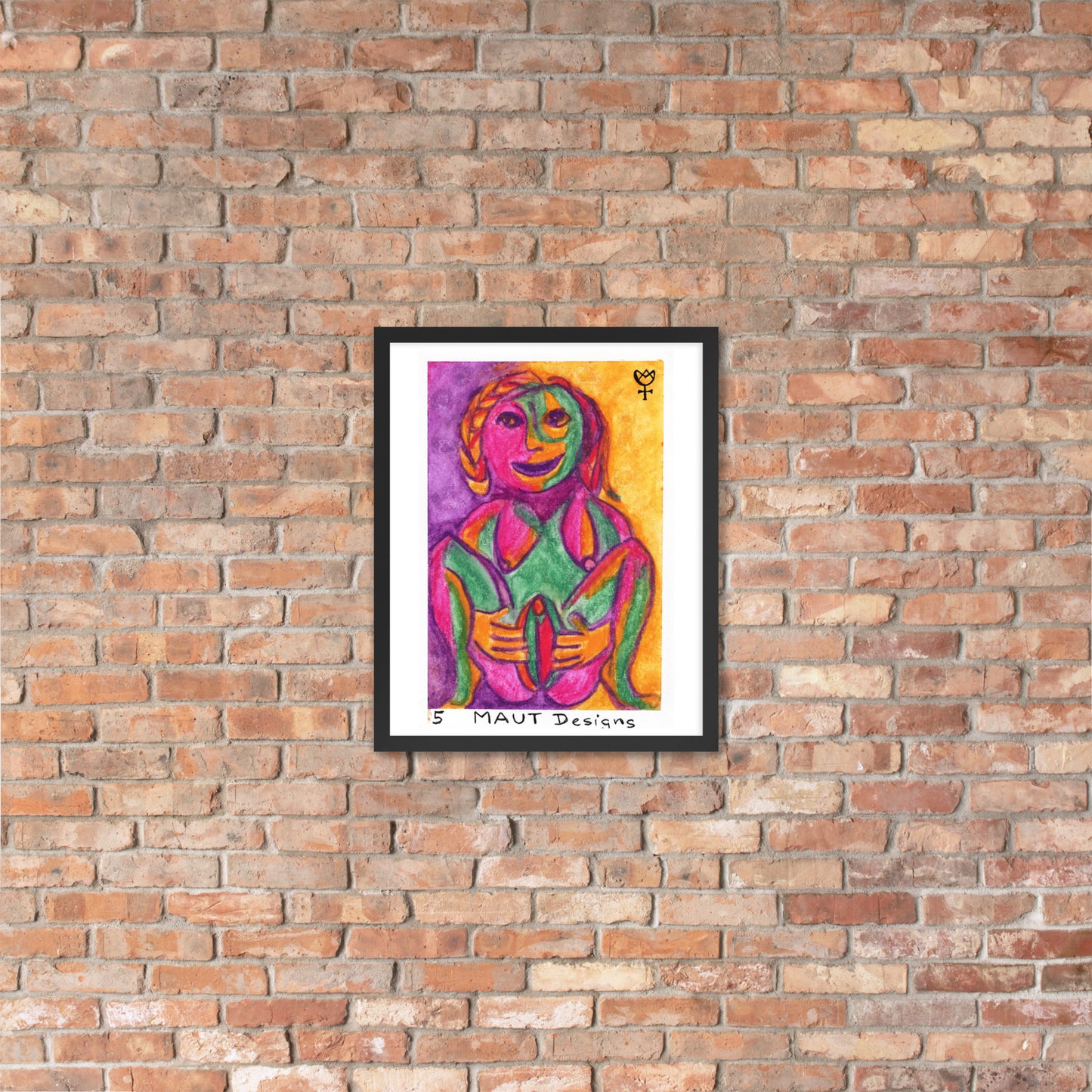 Sheela na Gig 5 Framed Poster