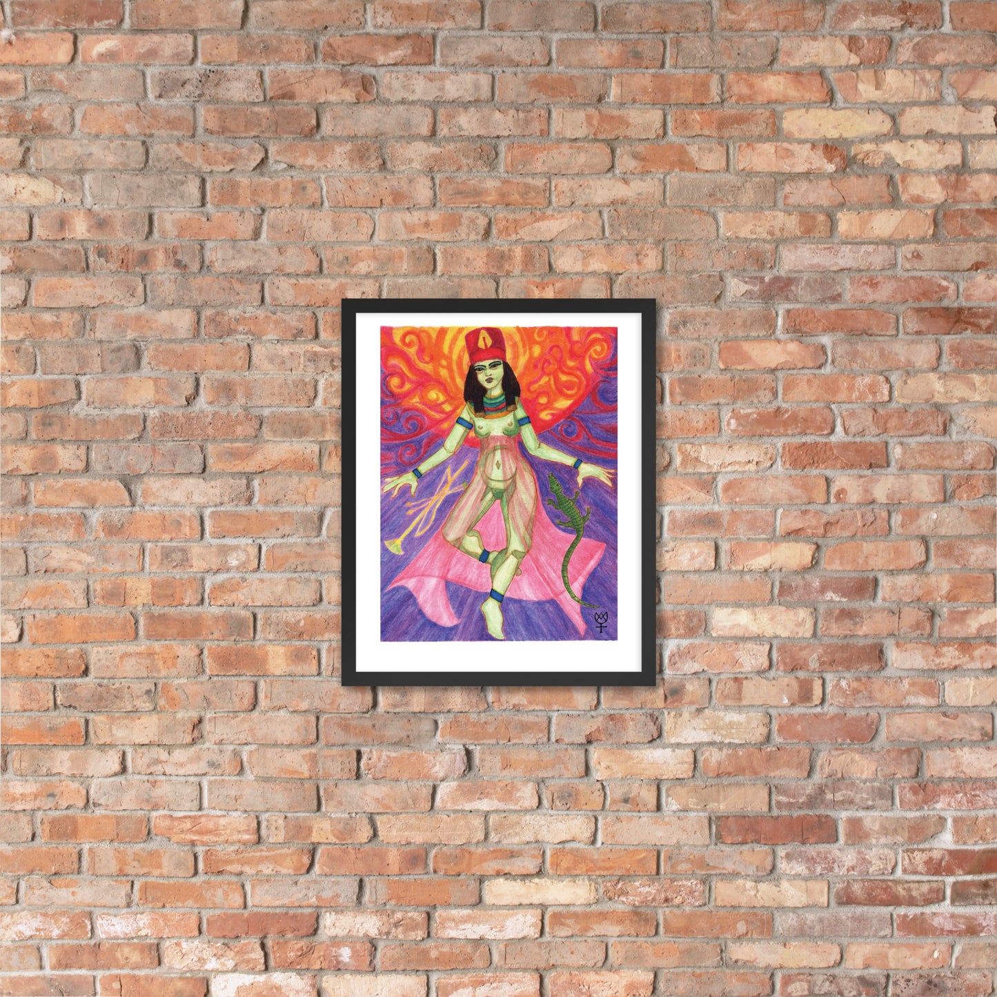Neith Opener of the Ways Framed Poster