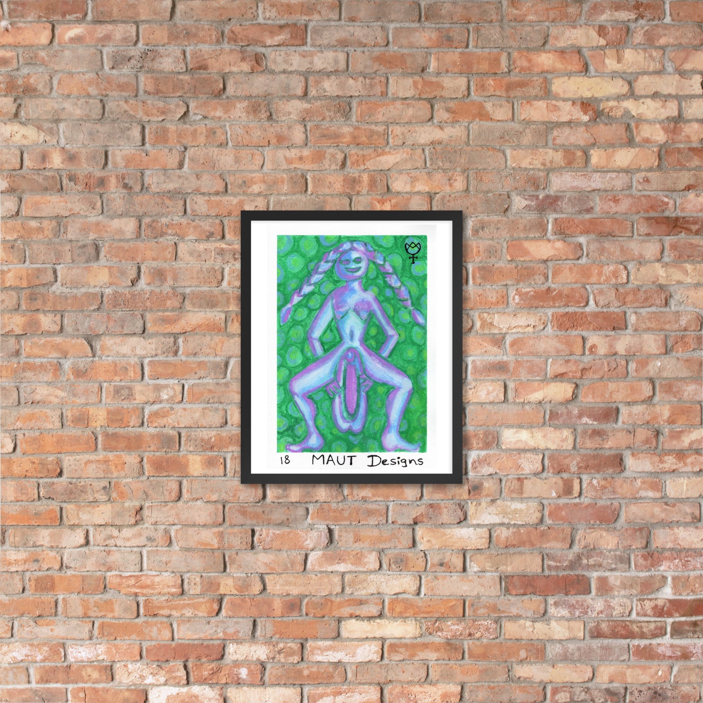 Sheela na Gig 18 Framed Poster