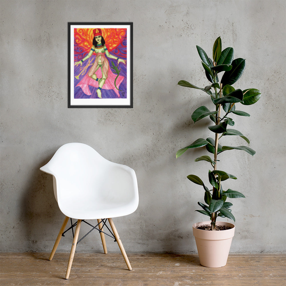 Neith Opener of the Ways Framed Poster
