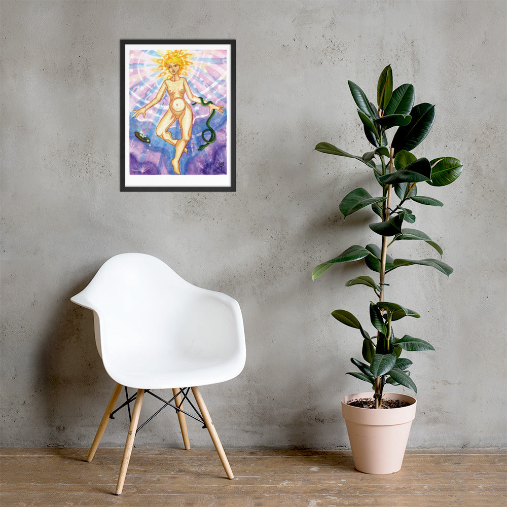 Sirona Framed Poster