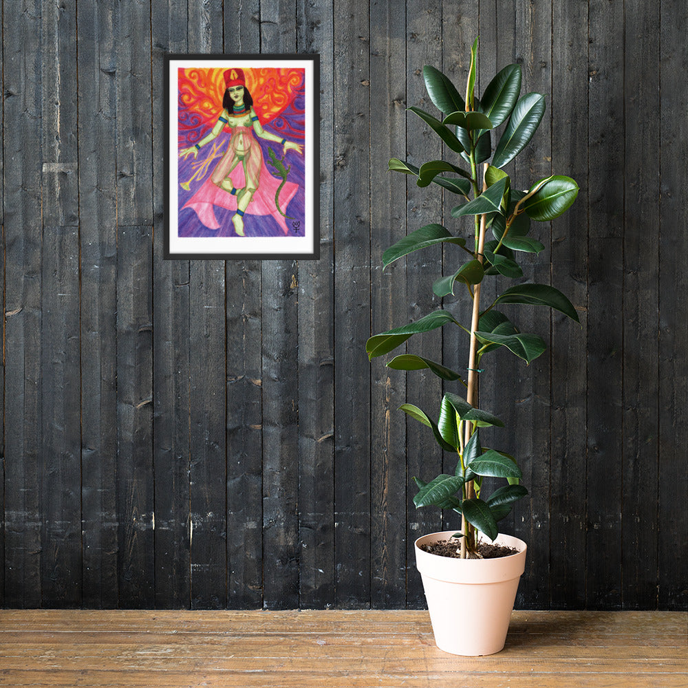 Neith Opener of the Ways Framed Poster