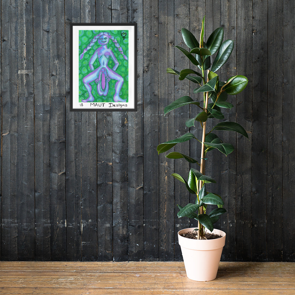 Sheela na Gig 18 Framed Poster