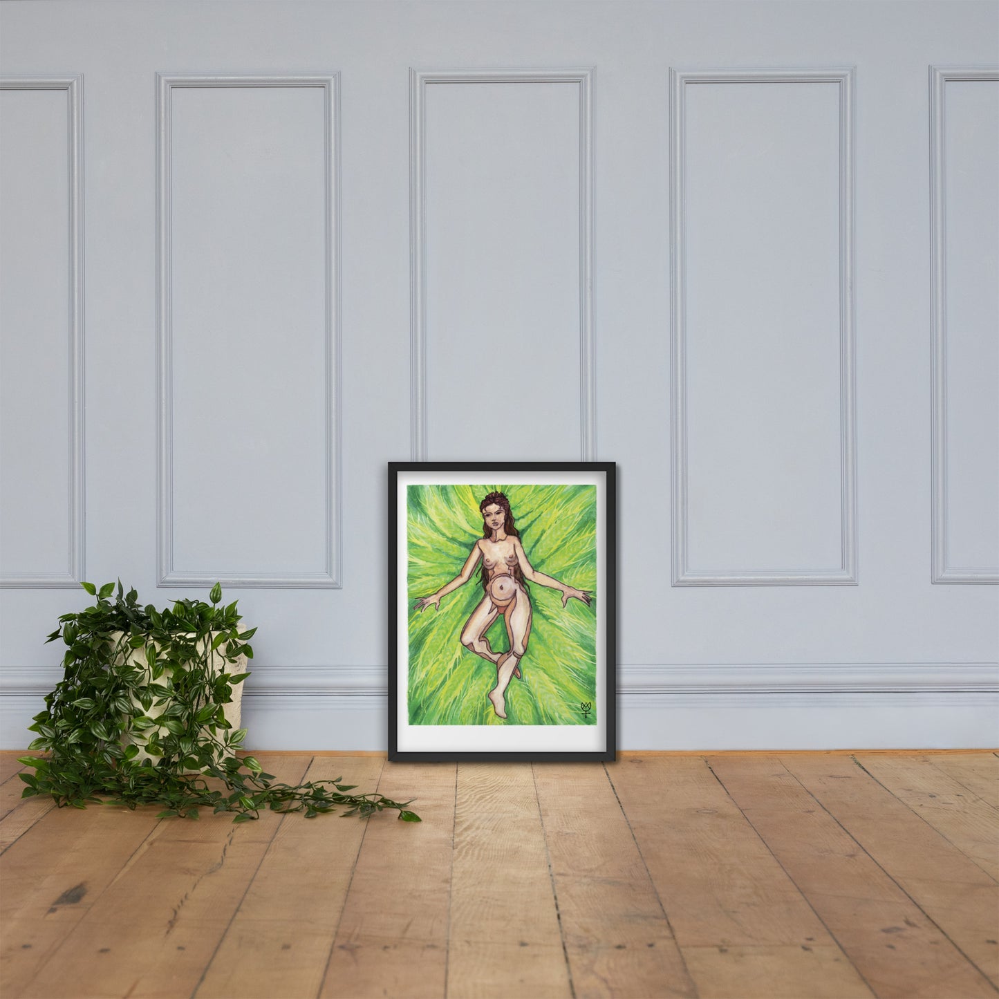 Demeter Chloë Framed Poster