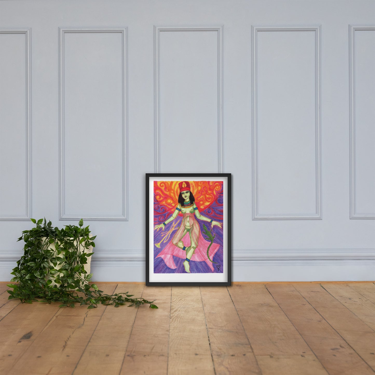 Neith Opener of the Ways Framed Poster