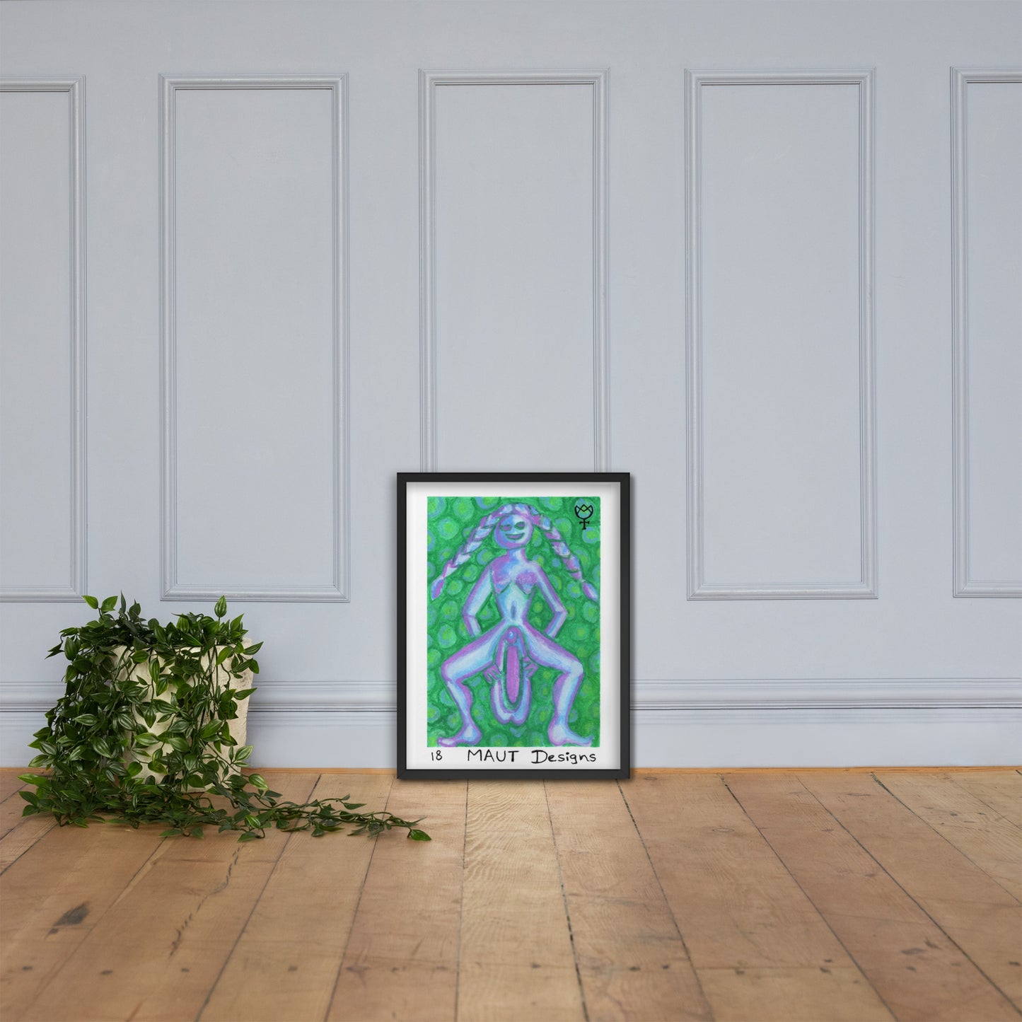 Sheela na Gig 18 Framed Poster