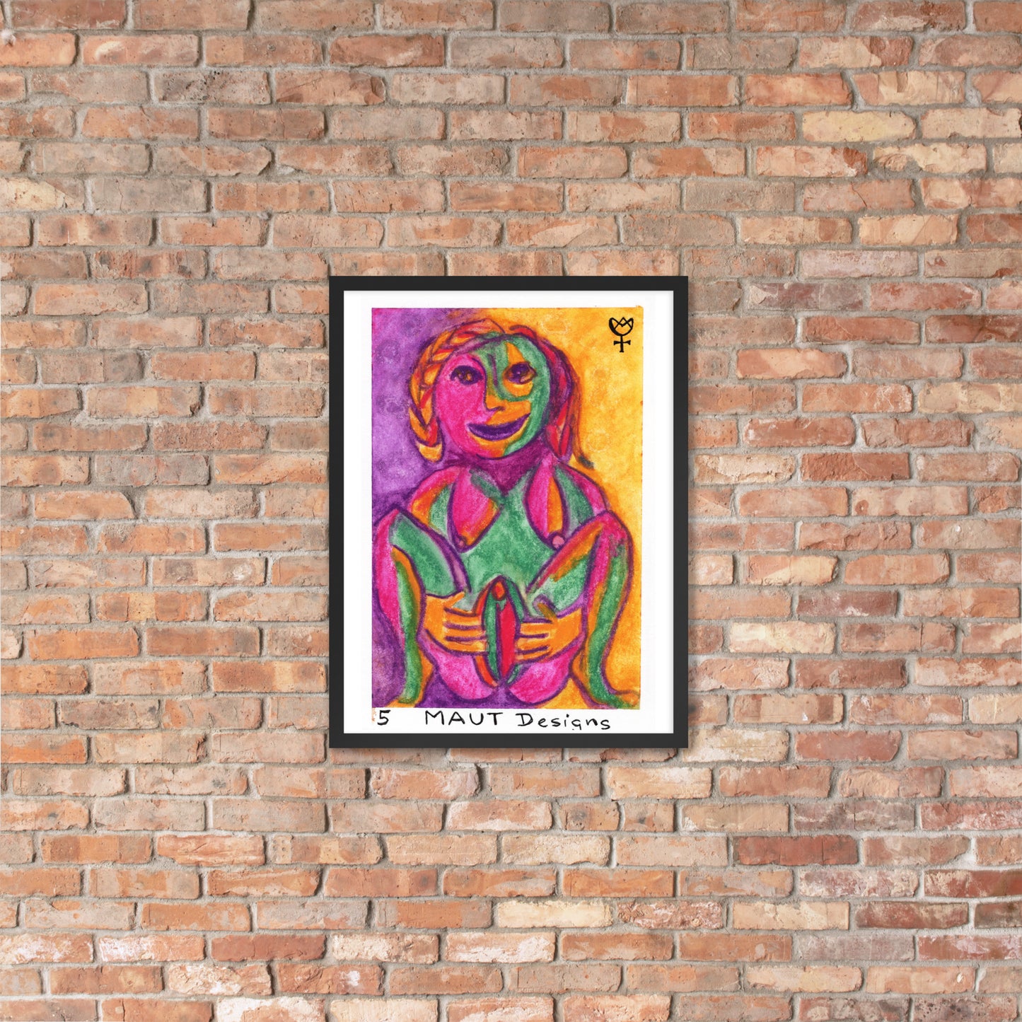 Sheela na Gig 5 Framed Poster