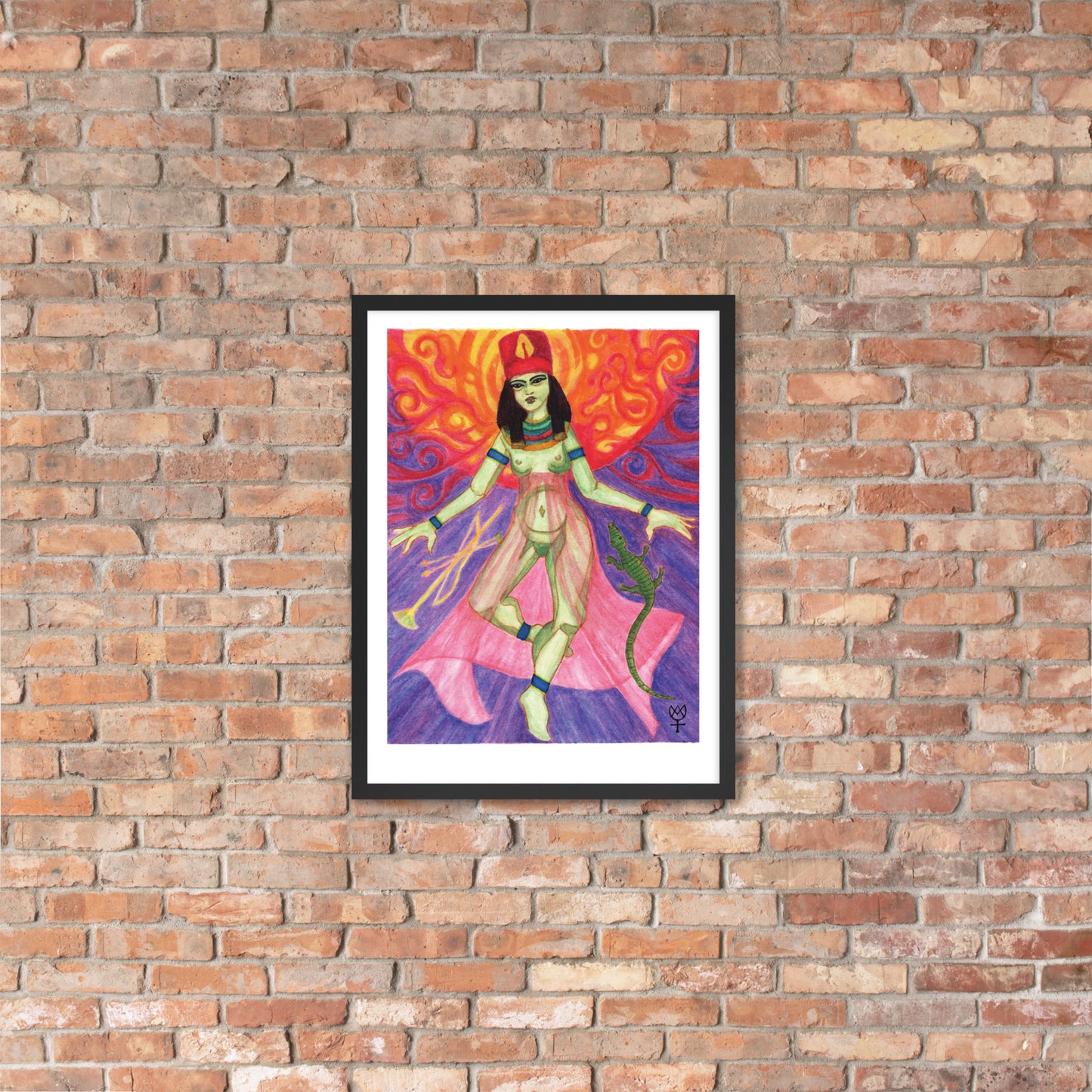 Neith Opener of the Ways Framed Poster