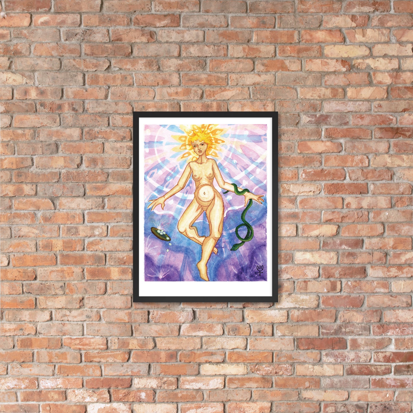 Sirona Framed Poster