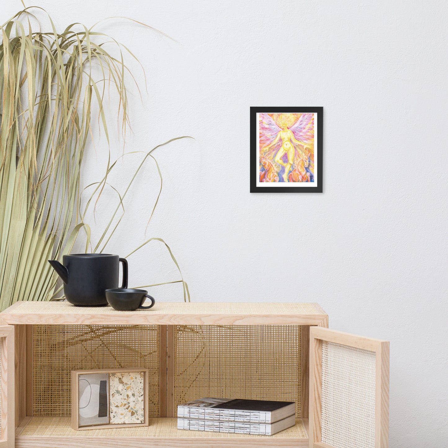 Eos Goddess of the Dawn Framed Poster