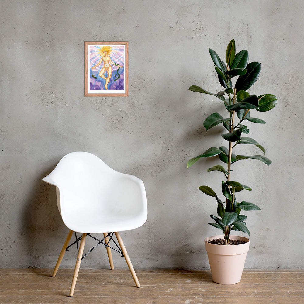 Sirona Framed Poster