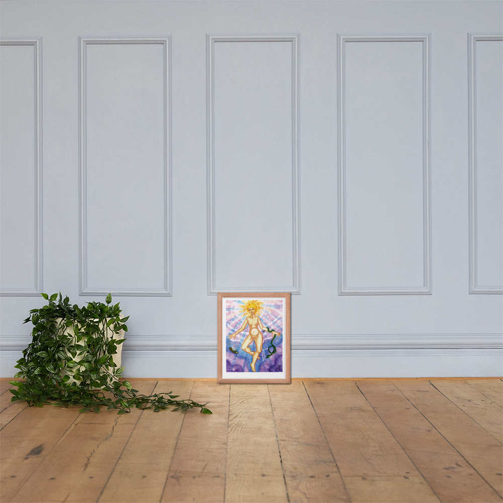 Sirona Framed Poster