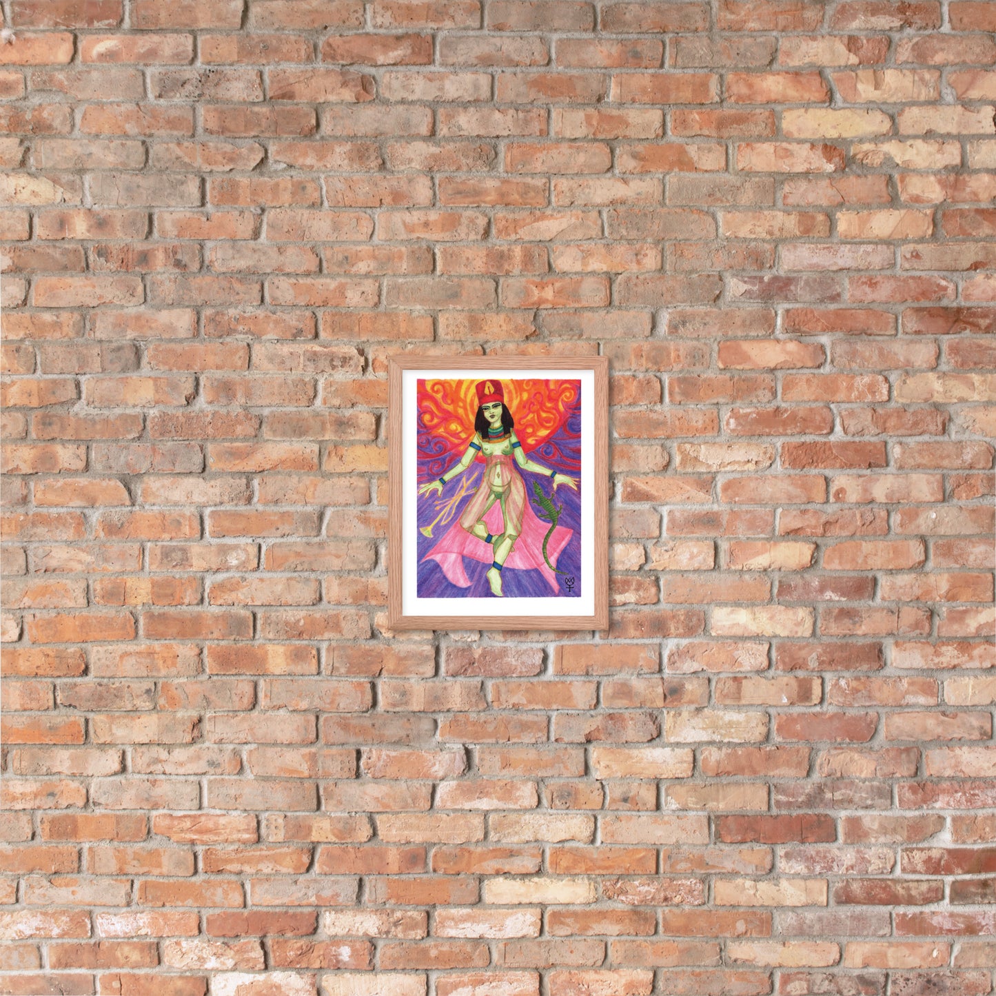 Neith Opener of the Ways Framed Poster