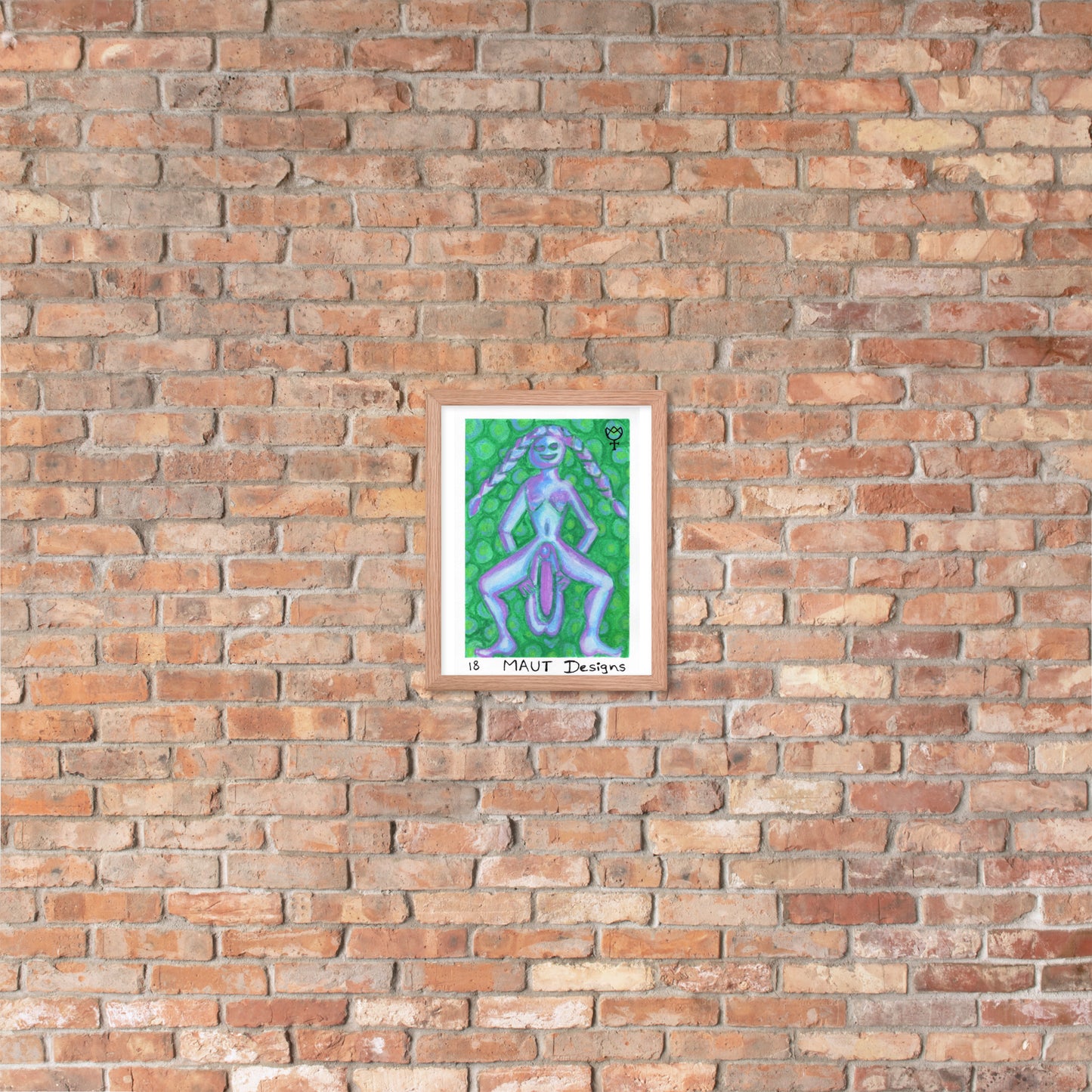 Sheela na Gig 18 Framed Poster