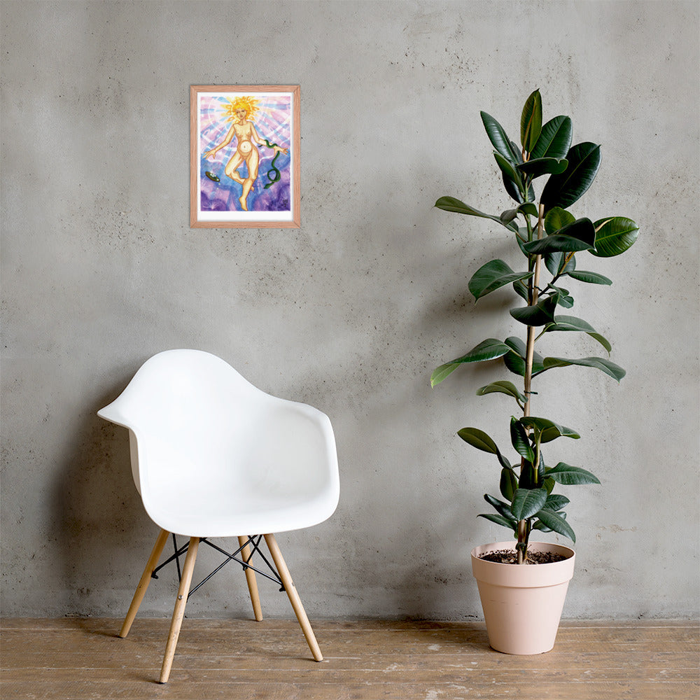 Sirona Framed Poster