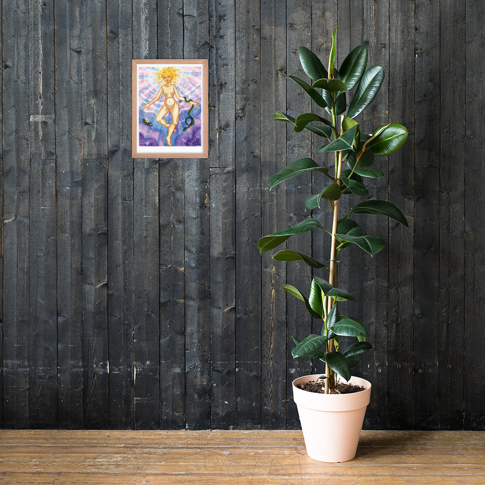 Sirona Framed Poster