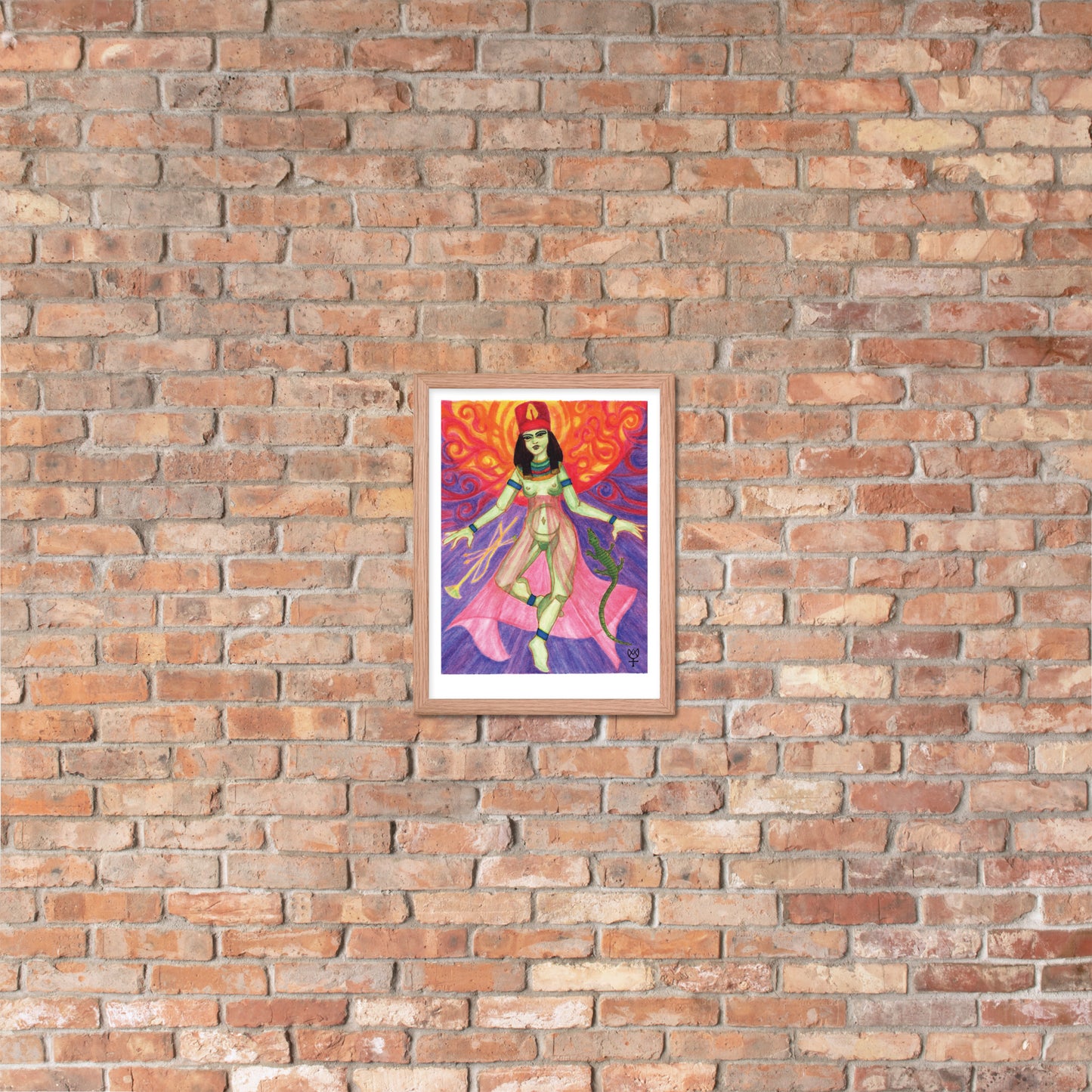 Neith Opener of the Ways Framed Poster