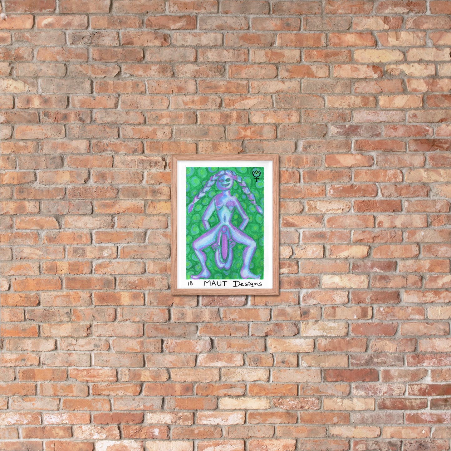 Sheela na Gig 18 Framed Poster