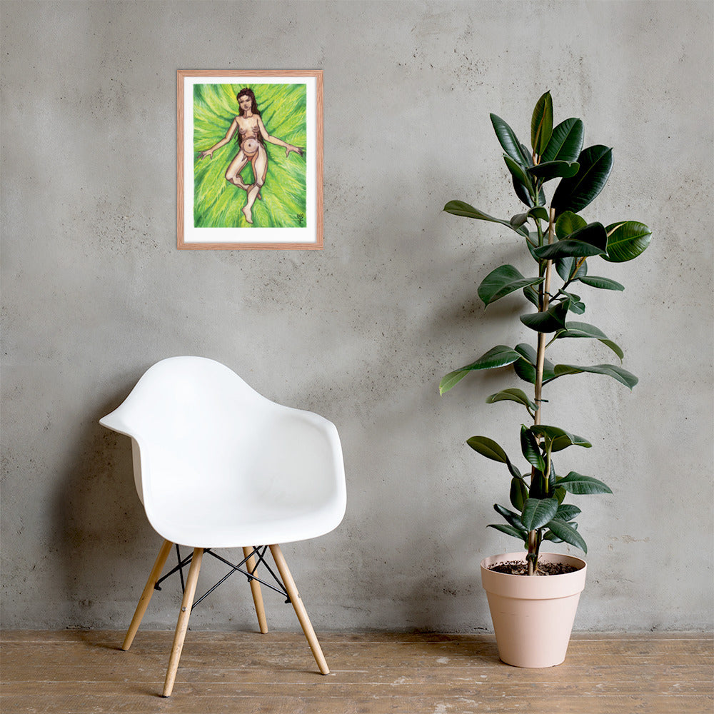 Demeter Chloë Framed Poster