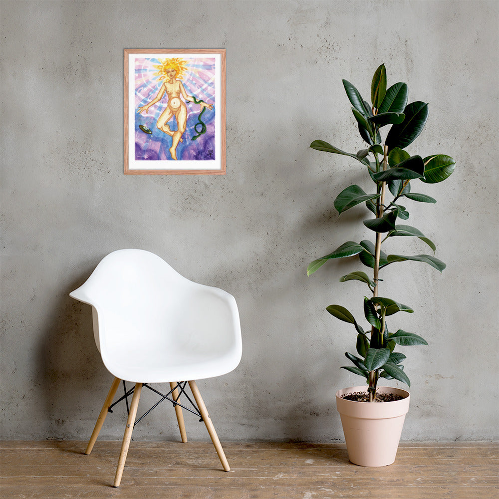 Sirona Framed Poster