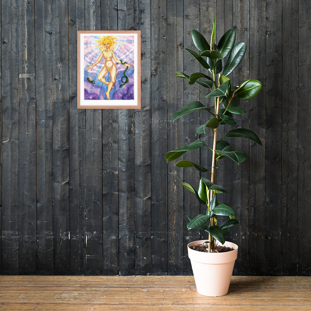 Sirona Framed Poster